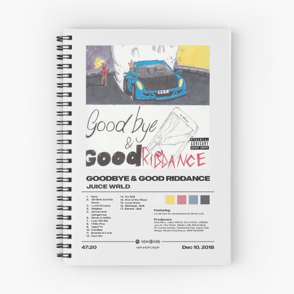 Item preview, Goodbye & Good Riddance by Juice WRLD designed and sold by FourthWall Prints.