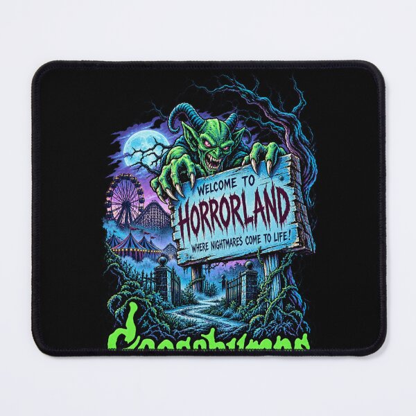Item preview, Goosebumps Horrorland Welcome Where Nightmares Come To Life Green Monster designed and sold by choudane.