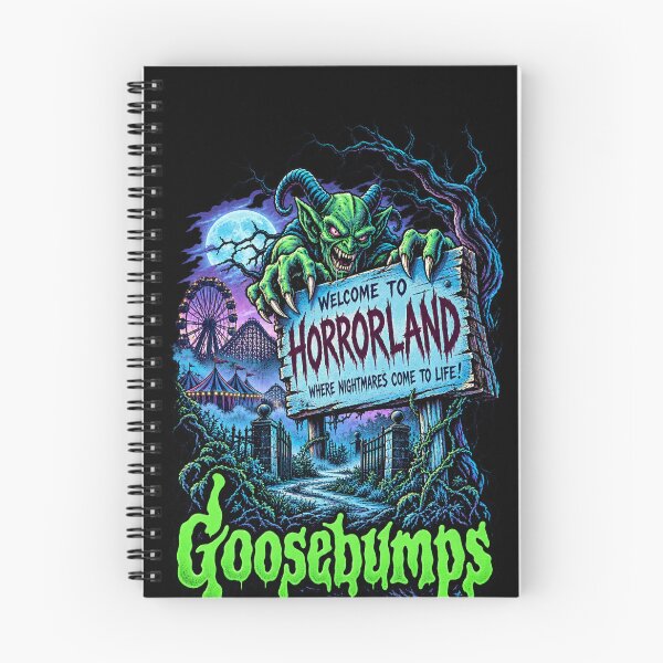 Item preview, Goosebumps Horrorland Welcome Where Nightmares Come To Life Green Monster designed and sold by choudane.