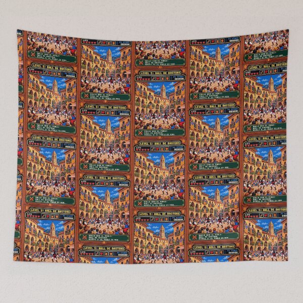 Item preview, Ball de Bastons — Catalan Folk Dance Pixel Art designed and sold by TerradVents.