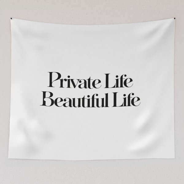Item preview, Private Life. Beautiful Life. designed and sold by icongallery.