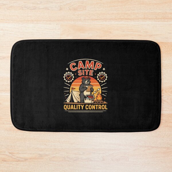 Item preview, Camp Site Quality Control Approved and Inspected designed and sold by Peter Stawicki.