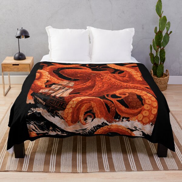 Item preview, Get Kraken Tapestry Design designed and sold by DyzioSupply.