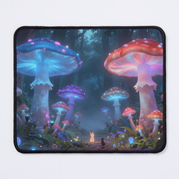 Item preview, Magical Mushroom Glade at Dawn designed and sold by Fanta-sticky.
