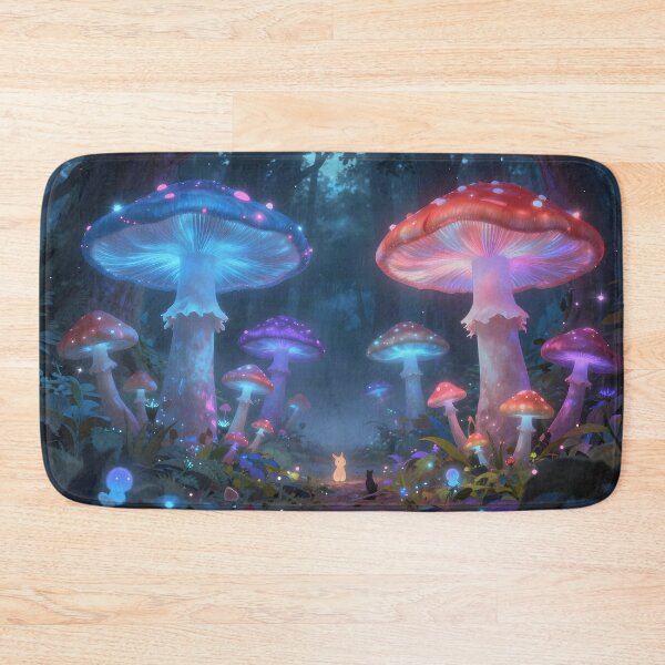 Item preview, Magical Mushroom Glade at Dawn designed and sold by Fanta-sticky.