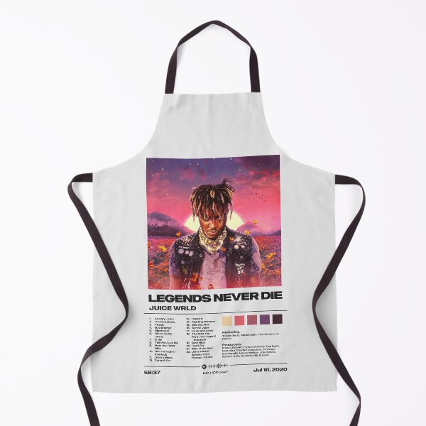 Item preview, Legends Never Die by Juice WRLD - Tracklist Art designed and sold by FourthWall Prints.