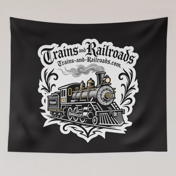 Item preview, Gothic Trains-and-Railroads Shield designed and sold by Trains-and-Rail.