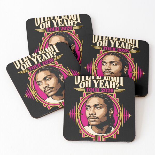 Item preview, Steve Lacy Oh Yeah Tour 2026 Portrait Pink Gold Circle designed and sold by choudane.
