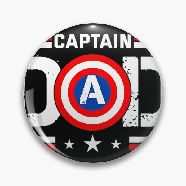 Item preview, Captain Dad Superhero Men Fathers Day Dad  designed and sold by Ricky0890.