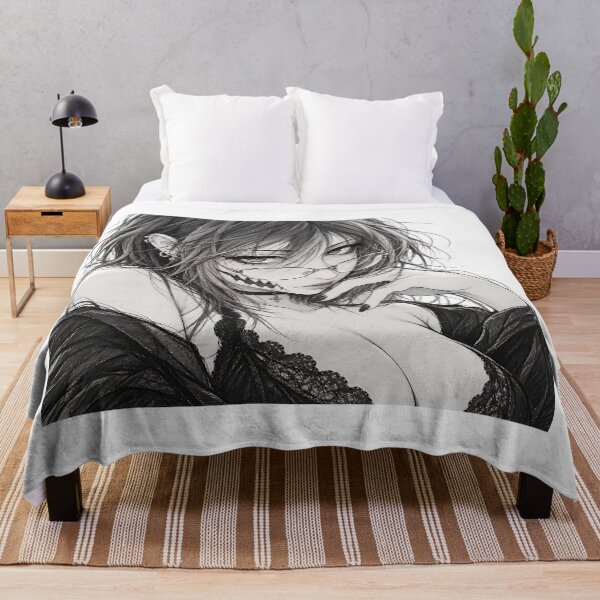 Item preview, Emo Girl black/white designed and sold by QuixalArts.