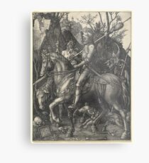Knight, Death and the Devil (Dürer) Metal Print