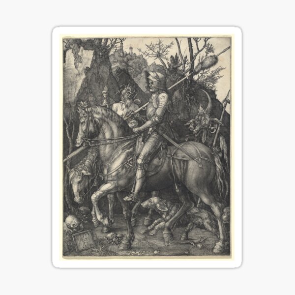 Item preview, Knight, Death and the Devil (Dürer) designed and sold by ArtHistorical.