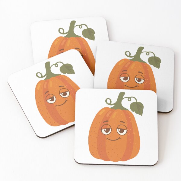 Item preview, Cute Orange Autumn Pumpkin Character designed and sold by BetweenForms.