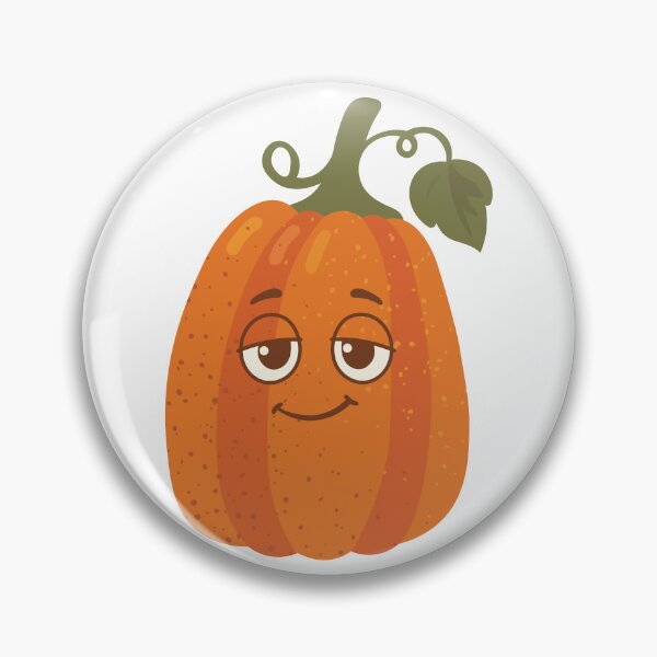 Item preview, Cute Orange Autumn Pumpkin Character designed and sold by BetweenForms.