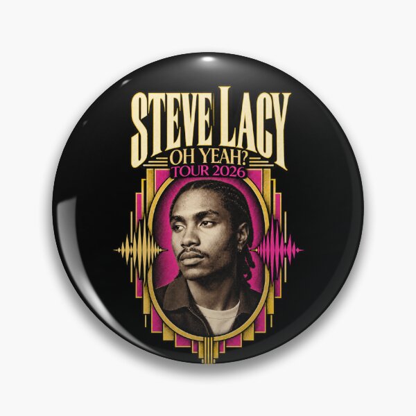 Item preview, Steve Lacy Oh Yeah Tour 2026 Portrait Jacket Pink Gold Frame designed and sold by choudane.