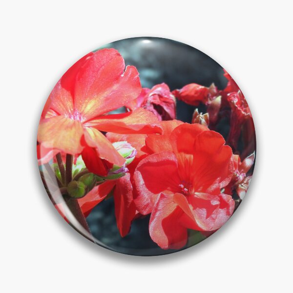 Item preview, Red Geraniums designed and sold by Elysianart100.