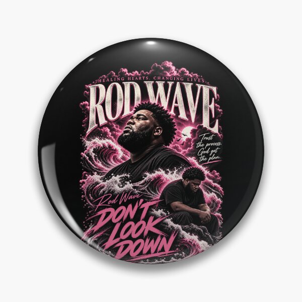 Item preview, Rod Wave Don't Look Down 2026 Tour Healing Hearts Changing Lives designed and sold by choudane.