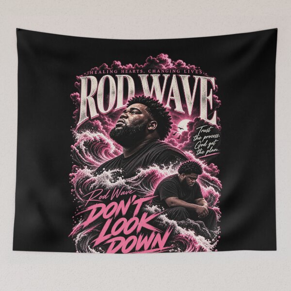 Item preview, Rod Wave Don't Look Down 2026 Tour Healing Hearts Changing Lives designed and sold by choudane.