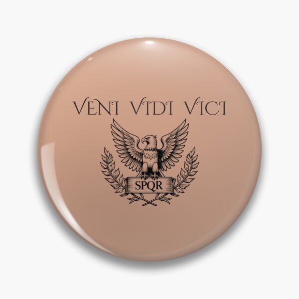 Item preview, Veni Vidi Vici Latin Quote | I Came I Saw I Conquered | Ancient Rome designed and sold by semenol.