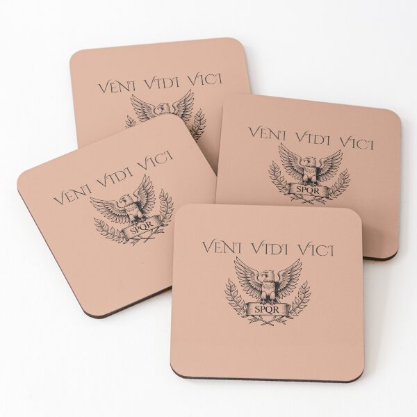 Item preview, Veni Vidi Vici Latin Quote | I Came I Saw I Conquered | Ancient Rome designed and sold by semenol.