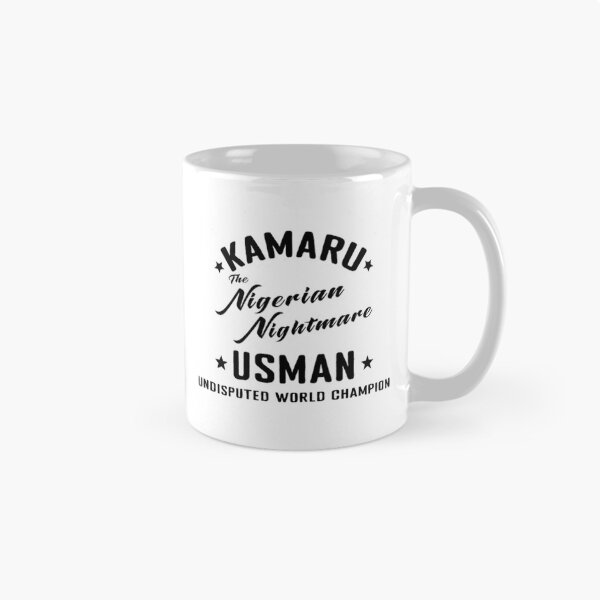 Item preview, Kamaru Usman The Nigerian Nightmare  designed and sold by giacomo-nick.