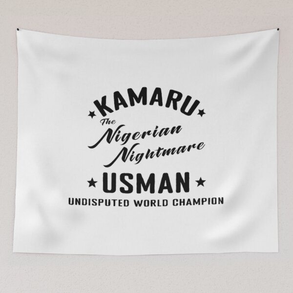 Item preview, Kamaru Usman The Nigerian Nightmare  designed and sold by giacomo-nick.