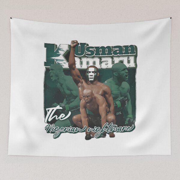 Item preview, Kamaru Usman The Nigerian Nightmare  designed and sold by giacomo-nick.
