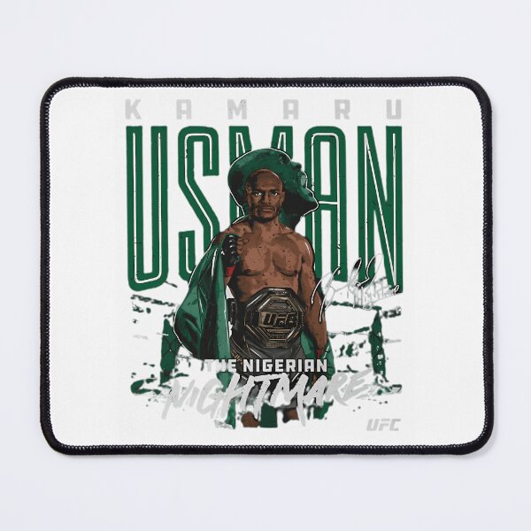 Item preview, Kamaru Usman The Nigerian Nightmare Signature designed and sold by giacomo-nick.