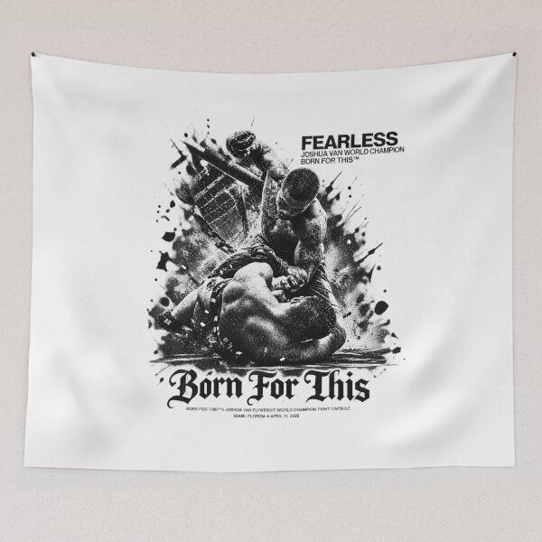 Item preview, Joshua Van "Fearless World Champion" designed and sold by JeyVel.