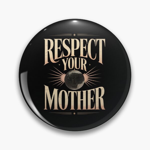 Item preview, Respect Your Mother 70s Groovy Y2K Retro Mom Mother’s Day  designed and sold by ZACK ART.