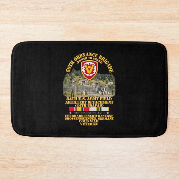 Item preview, Army - 59th Ordnance Bde - 84th Artillery Field Artillery Detachment - USAFAD, Eberhard-Finckh-Kassene, Grossengstingen, Germany COld War Veteran 3D - Enhanced designed and sold by Military Insignia Products.