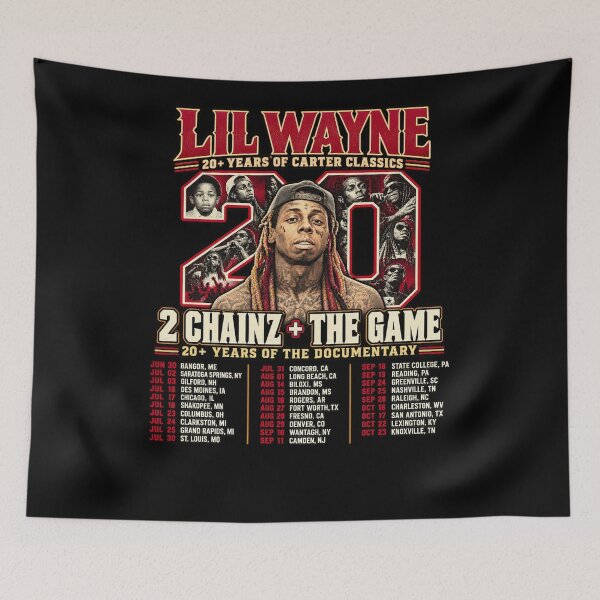 Item preview, Lil Wayne 20 Years Of Carter Classics 2 Chainz The Game Tour Dates designed and sold by choudane.