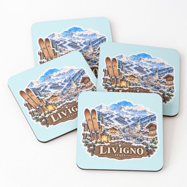 Item preview, Livigno Italy Winter Ski Travel designed and sold by GusiaTreasures.
