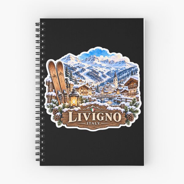 Item preview, Livigno Italy Winter Ski Travel designed and sold by GusiaTreasures.