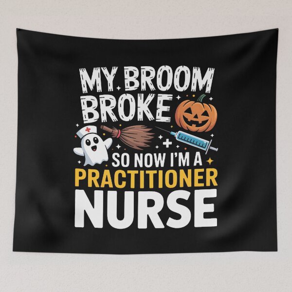 Item preview, Funny Halloween Nurse Pumpkin Ghost Medical Design designed and sold by limanol.