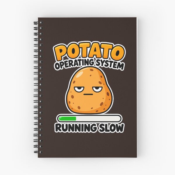 Item preview, Funny Potato OS Running Slow designed and sold by ImagenFusionP.