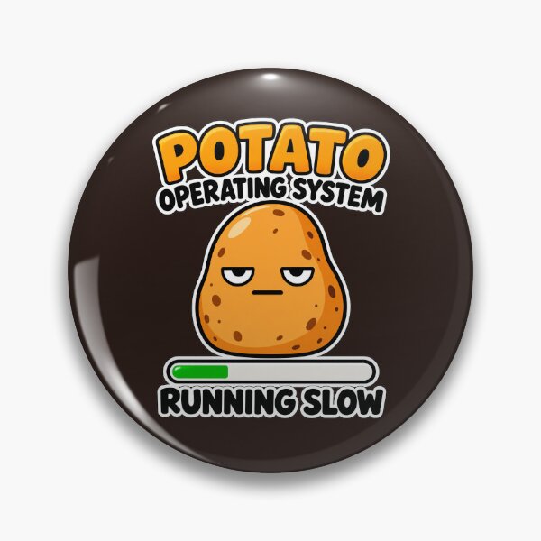 Item preview, Funny Potato OS Running Slow designed and sold by ImagenFusionP.