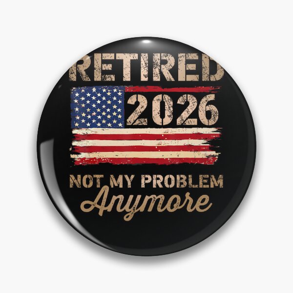 Item preview, Retired 2026 Not My Problem Anymore Us Flag Retirement designed and sold by serialcarachts.
