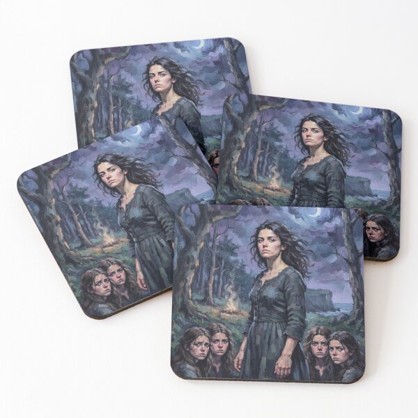 Item preview, Coven of Sisters Dark Fantasy Fine Art Tribute designed and sold by Art's Diner.