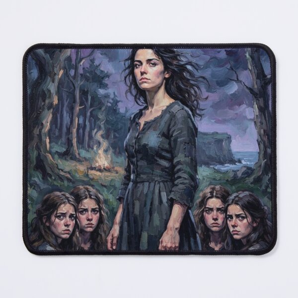Item preview, Coven of Sisters Dark Fantasy Fine Art Tribute designed and sold by Art's Diner.