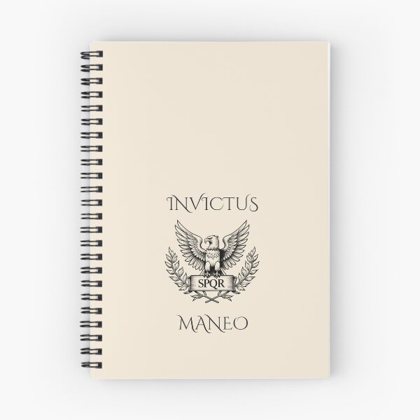 Item preview, Invictus Maneo | I Remain Unconquered | Latin Quote designed and sold by semenol.