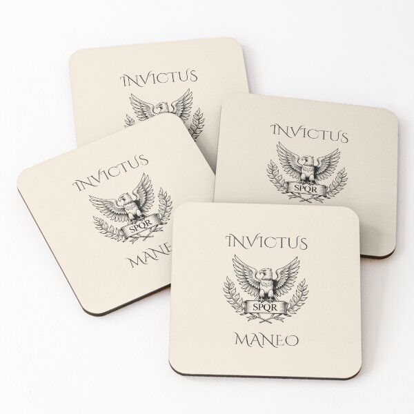Item preview, Invictus Maneo | I Remain Unconquered | Latin Quote designed and sold by semenol.