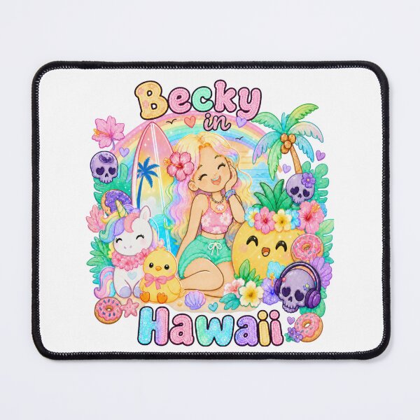 Item preview, Becky Name Gift Pastel Goth Hawaii Kawaii Aesthetic designed and sold by TheChalkyFox.