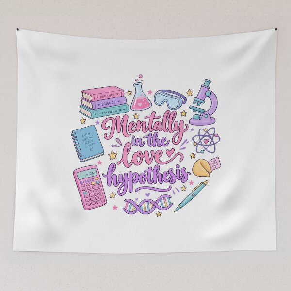 Item preview, Mentally In The Love Hypothesis Bookish Romance Reader designed and sold by Whirx.