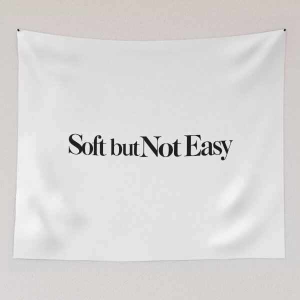 Item preview, Soft but Not Easy designed and sold by icongallery.