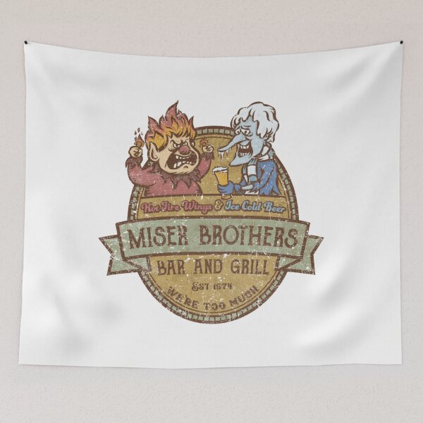 Item preview, Miser Brothers Bar and Grill   designed and sold by RhondaBrenna.