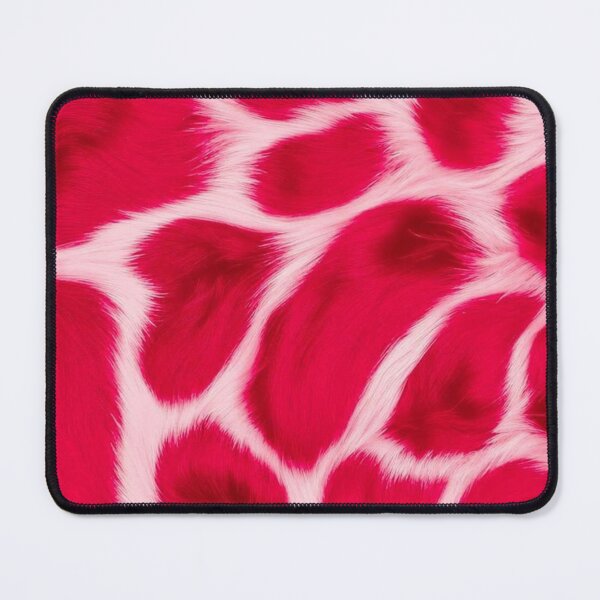 Item preview, Pink Giraffe Print Faux Fur Texture – Bold Animal Pattern Design designed and sold by EatPrayLive.