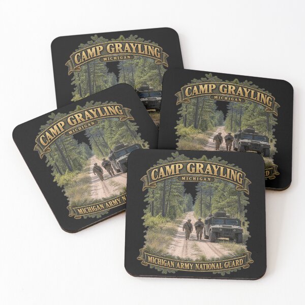 Item preview, Camp Grayling, MI - MIARNG - 3D - Enhanced designed and sold by Military Insignia Products.