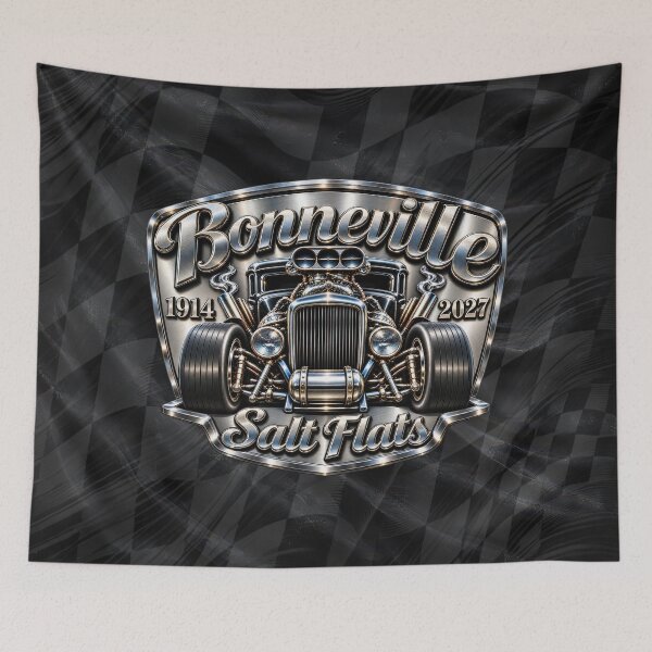 Item preview, Bonneville Salt Flats 1914–2027 – Chrome Hot Rod Racing designed and sold by artistwill.