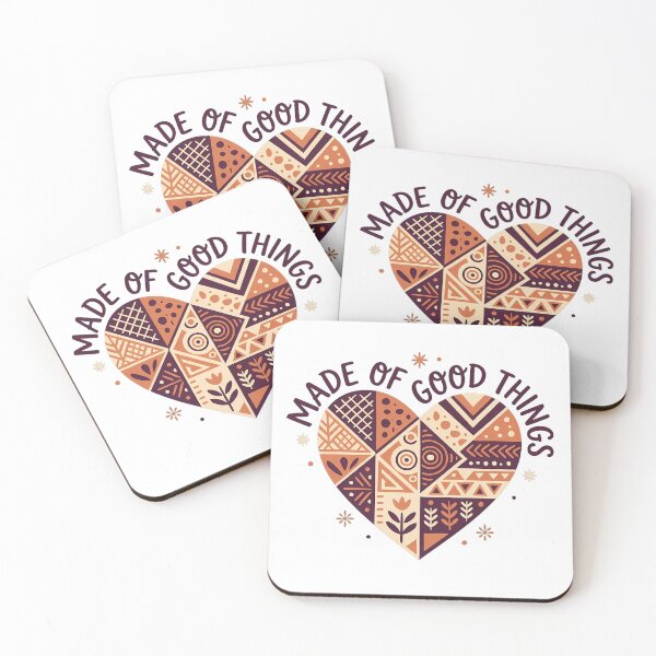 Item preview, Boho Folk Art Heart Geometric Pattern Illustration designed and sold by SHOP-Corner.